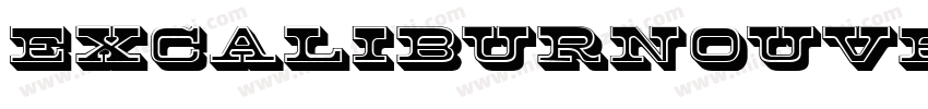 ExcaliburNouveau Medium字体转换